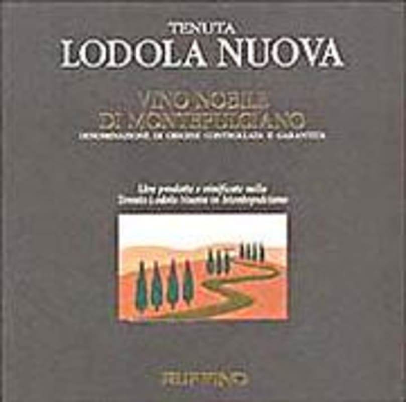 Ruffino Lodola Nuova Vino Nobile di Montepulciano 1995 Front Label