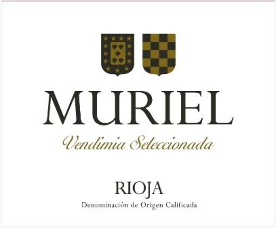Bodegas Muriel Vendimia Seleccionada Joven 2012 Front Label