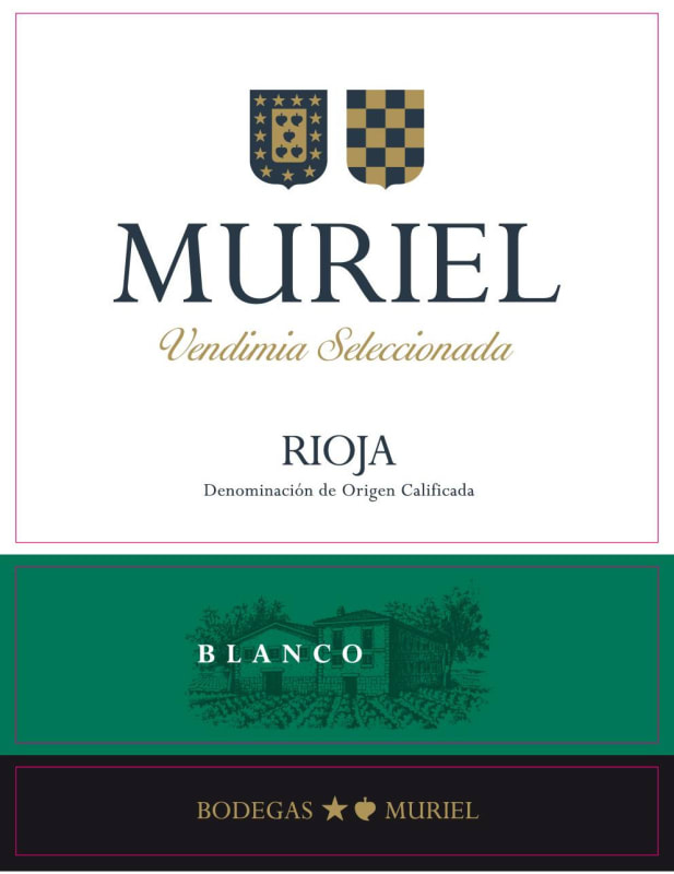 Bodegas Muriel Blanco 2013 Front Label