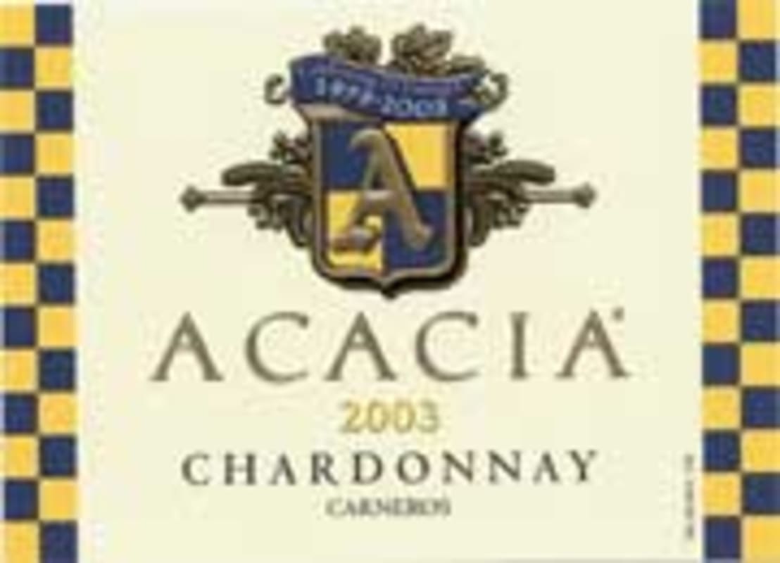 Acacia Carneros Chardonnay 2003 Front Label