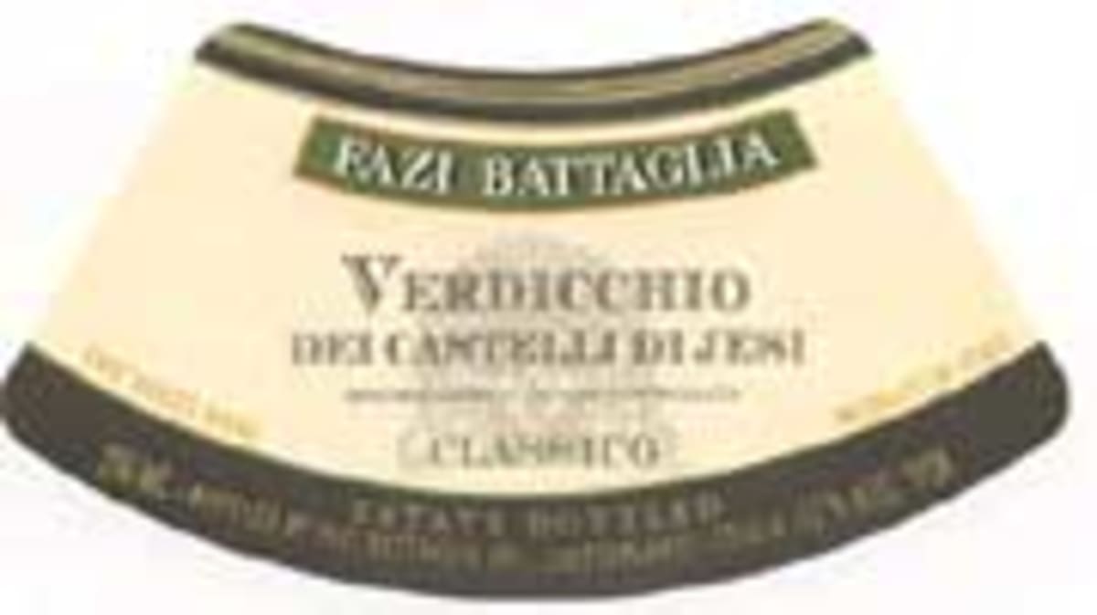 Fazi-Battaglia Verdicchio dei Castello dei Jesi Classico 2003 Front Label