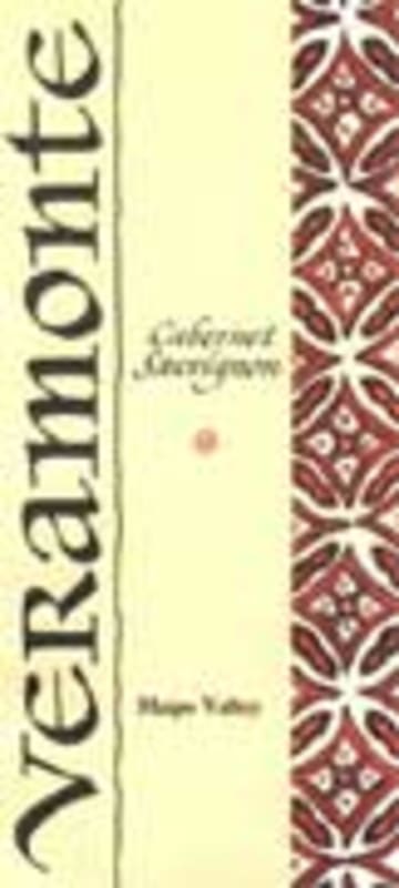 Veramonte Cabernet Sauvignon 2002 Front Label