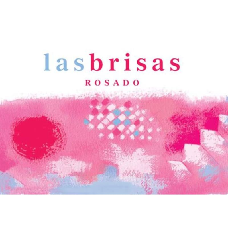 Bodegas Naia Las Brisas Rosado 2015 Front Label