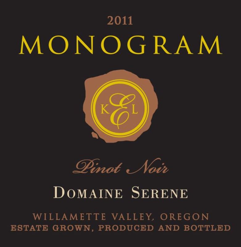 Domaine Serene Monogram Pinot Noir 2011 Front Label