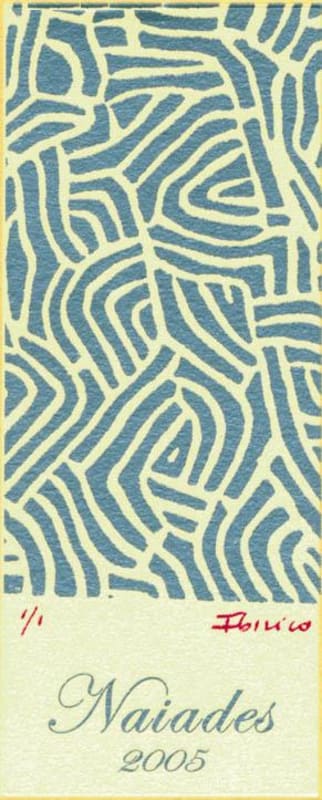 Bodegas Naia Naiades 2005 Front Label