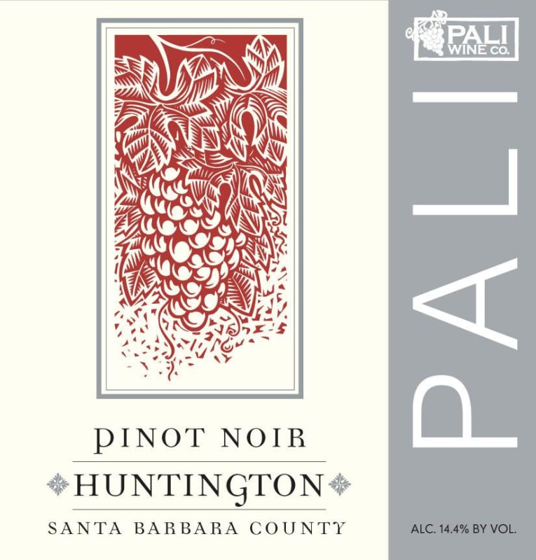 Pali Wine Co Huntington Pinot Noir 2009 Front Label