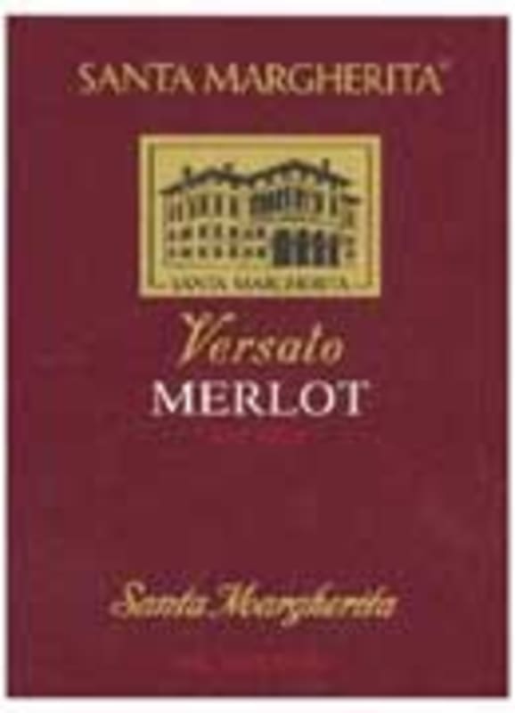 Santa Margherita Versato Merlot 2001 Front Label