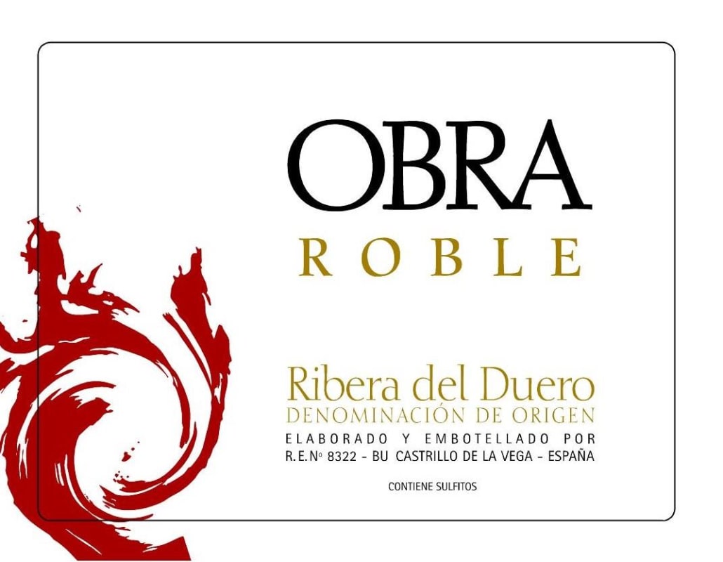 Bodegas Neo Obra Roble 2014 Front Label