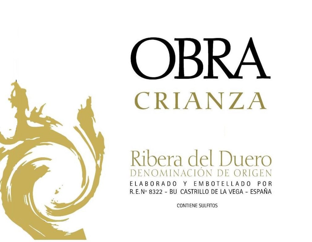 Bodegas Neo Obra Crianza 2013 Front Label