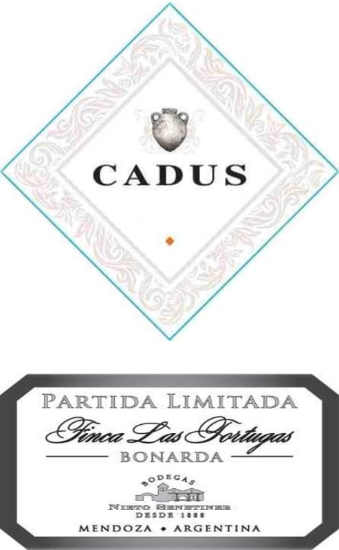 Nieto Senetiner Cadus Partida Limitada Bonarda 2011 Front Label