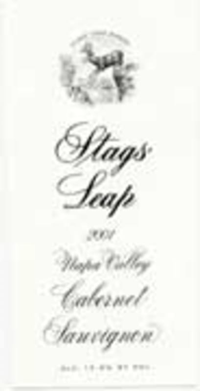 Stags' Leap Winery Cabernet Sauvignon 2001 Front Label