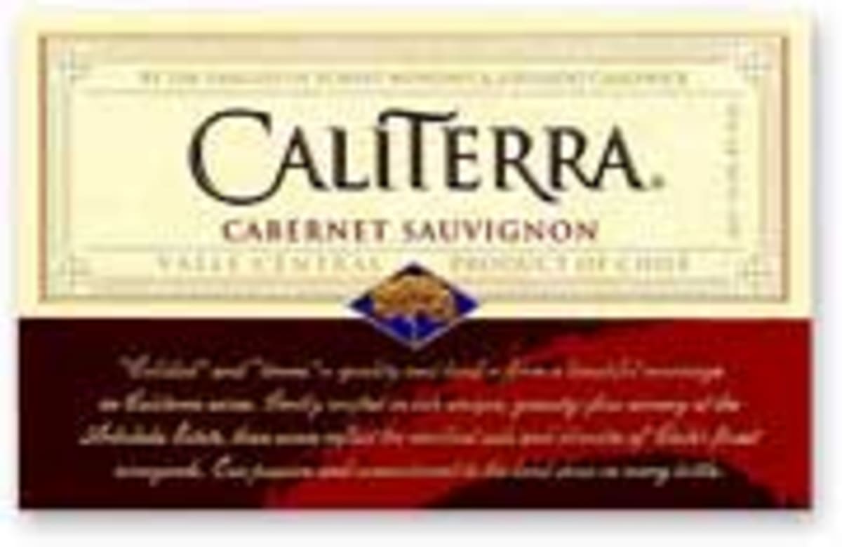 Caliterra Cabernet Sauvignon 2003 Front Label