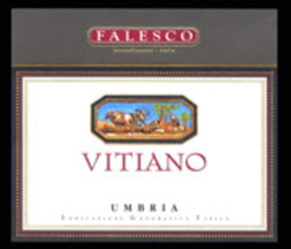 Falesco Vitiano Rosso 2003 Front Label