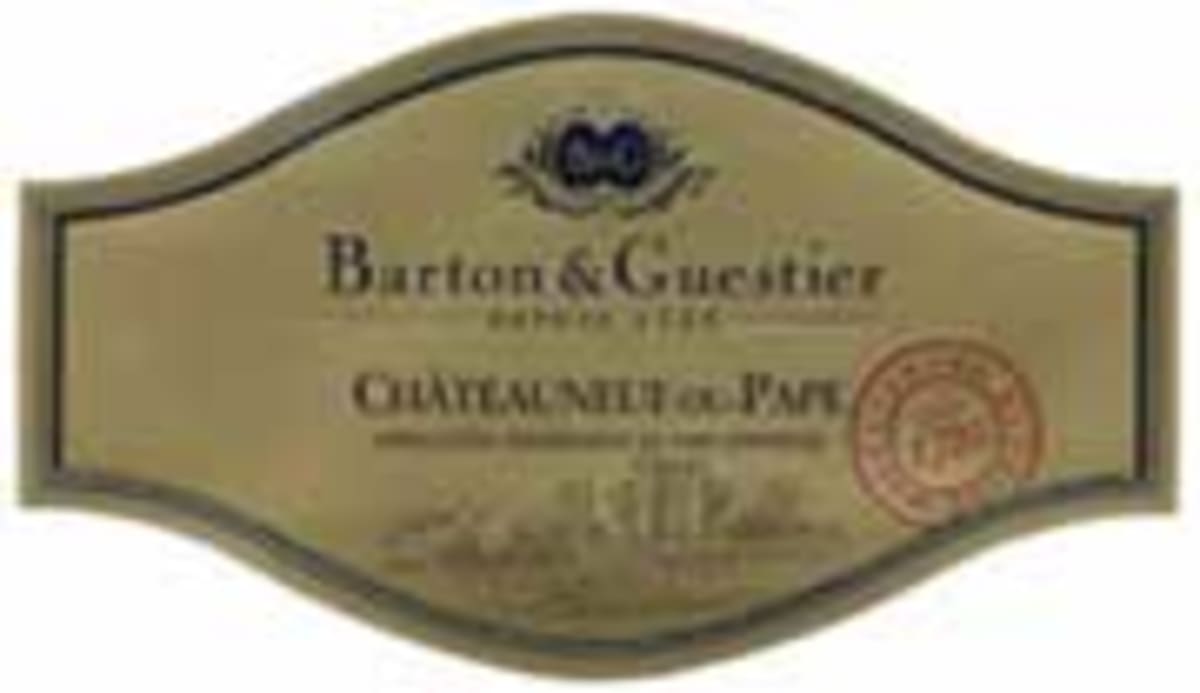 Barton & Guestier Chateauneuf-du-Pape 2002 Front Label