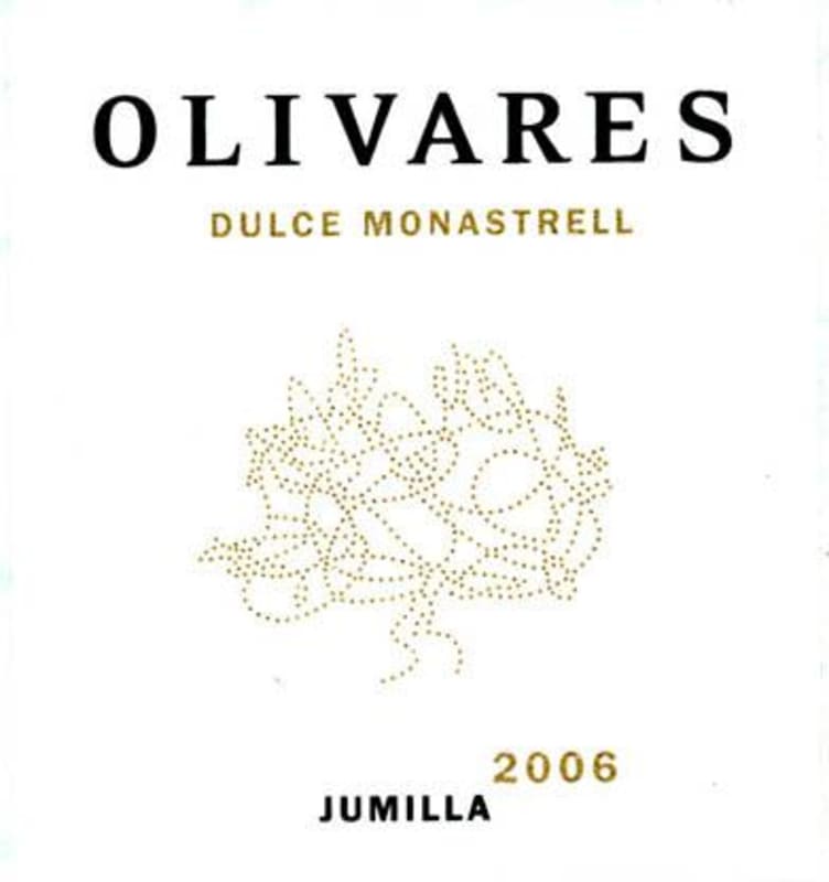 Olivares Dulce Monastrell 2006 Front Label