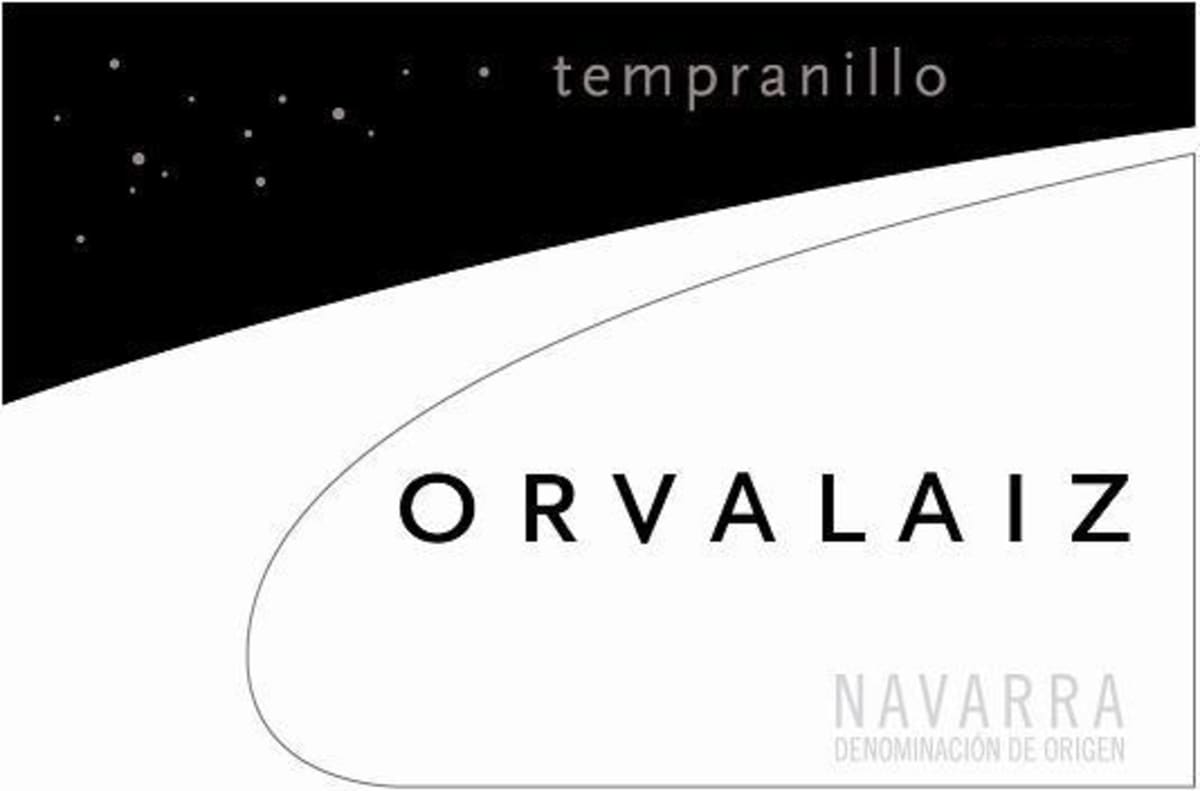 Bodegas Orvalaiz Tempranillo 2013 Front Label