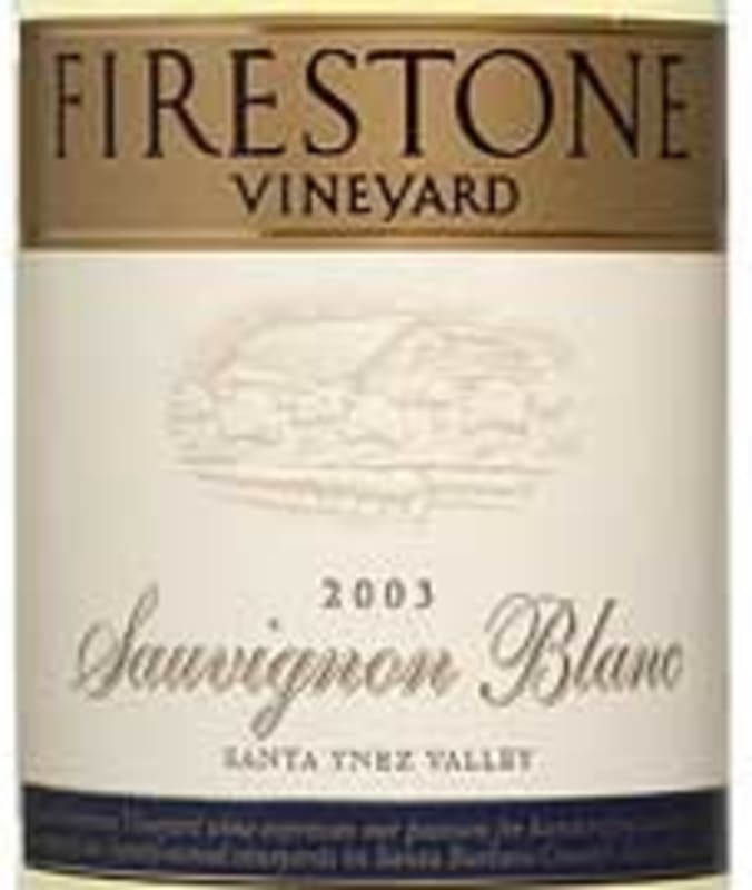 Firestone Sauvignon Blanc 2003 Front Label
