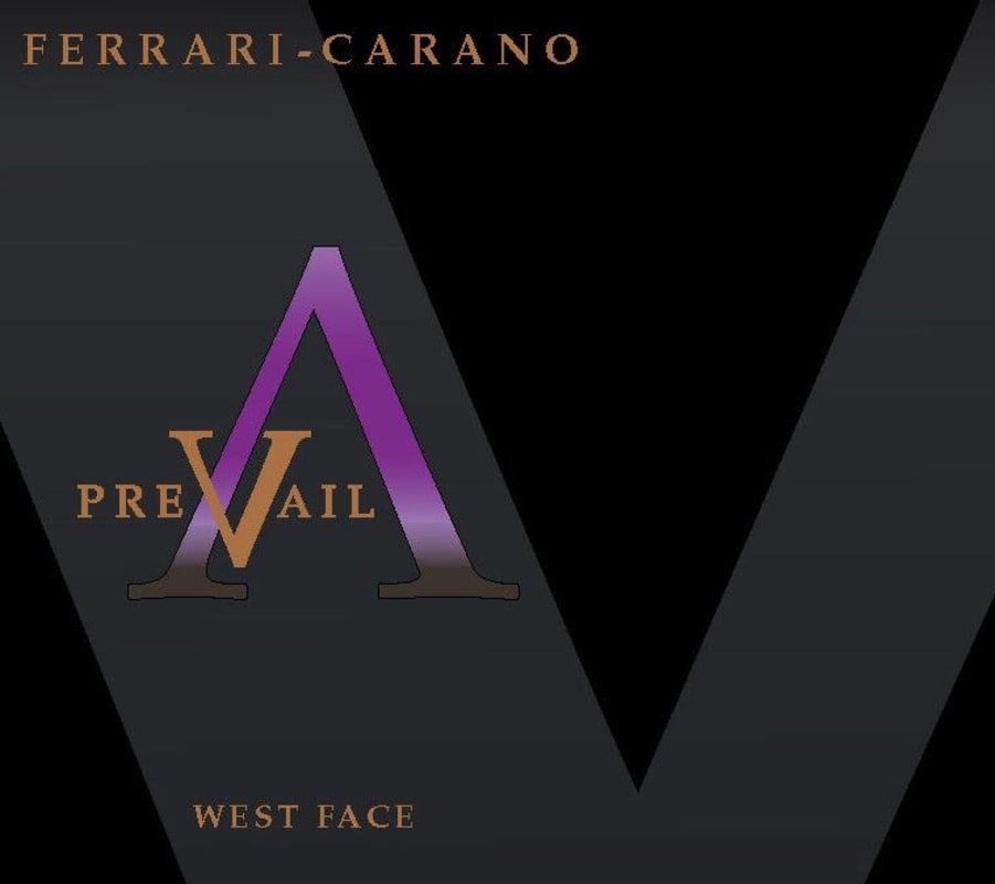 Ferrari-Carano Prevail West Face 2013 Front Label