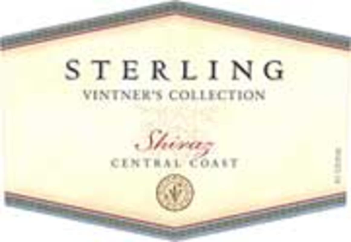 Sterling Shiraz 2002 Front Label