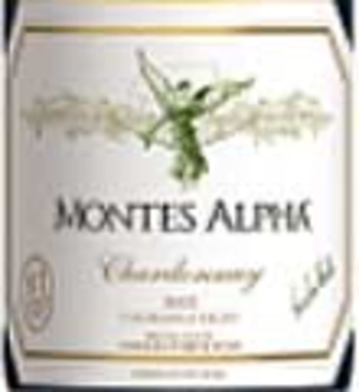 Montes Alpha Series Chardonnay 2003 Front Label