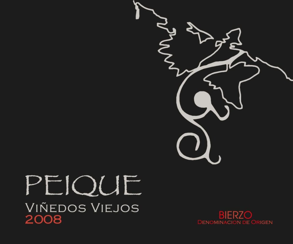 Bodegas Peique Vinedos Viejos 2008 Front Label