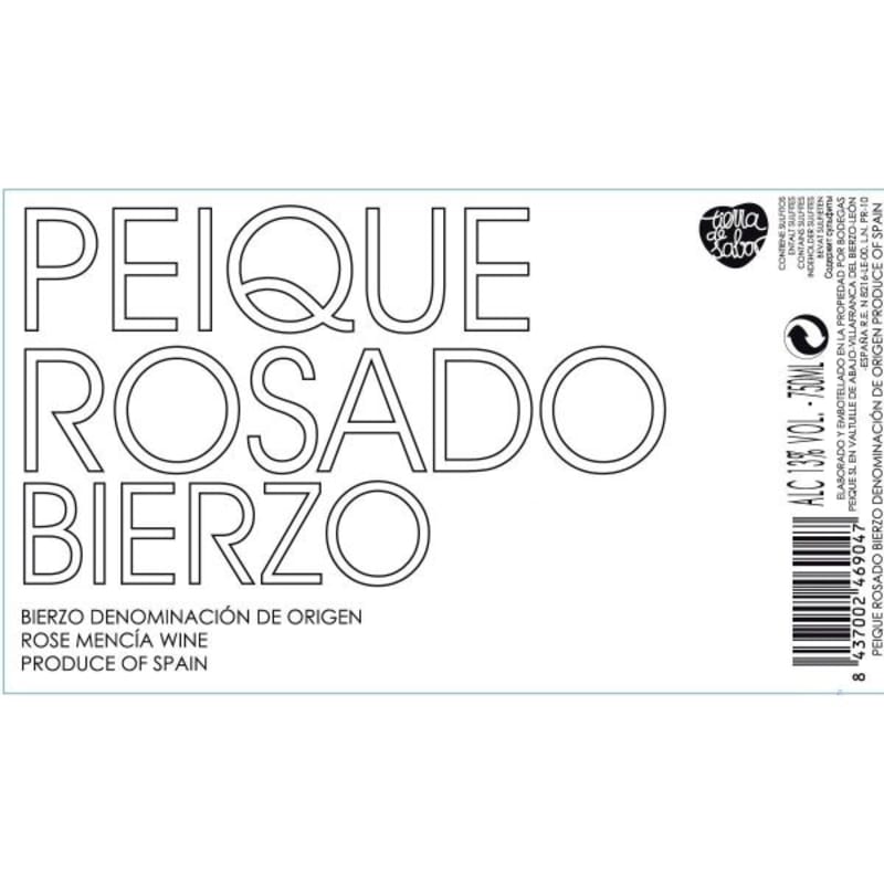 Bodegas Peique Rosado 2011 Front Label