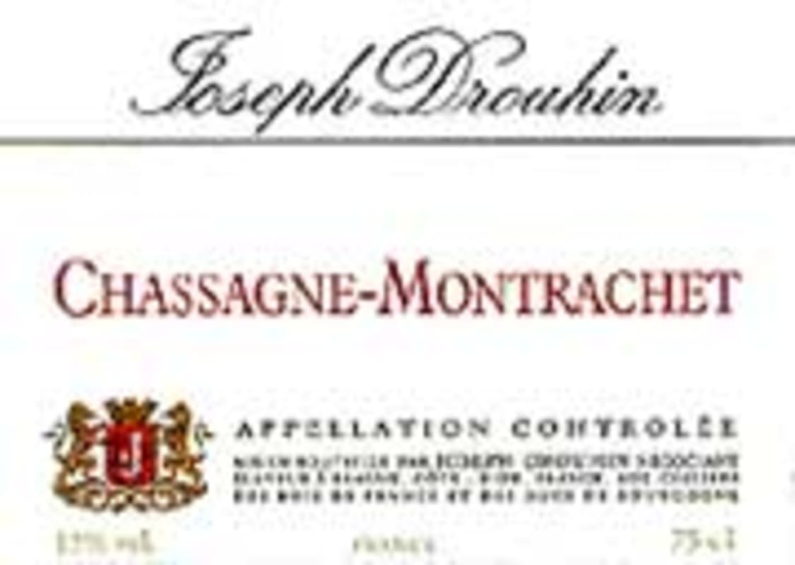 Joseph Drouhin Chassagne-Montrachet 2002 Front Label