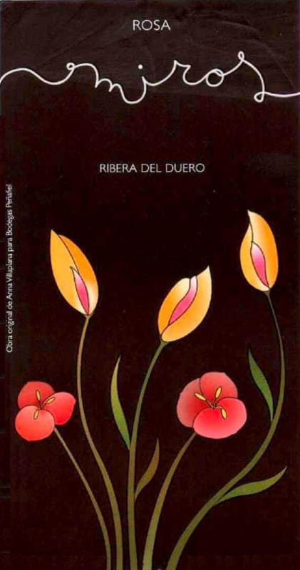 Bodegas Penafiel Rosa de Miros 2014 Front Label