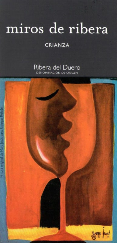 Bodegas Penafiel Miros de Ribera Crianza 2009 Front Label