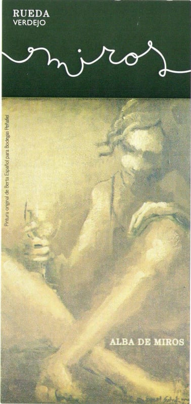 Bodegas Penafiel Alba de Miros Verdejo 2015 Front Label