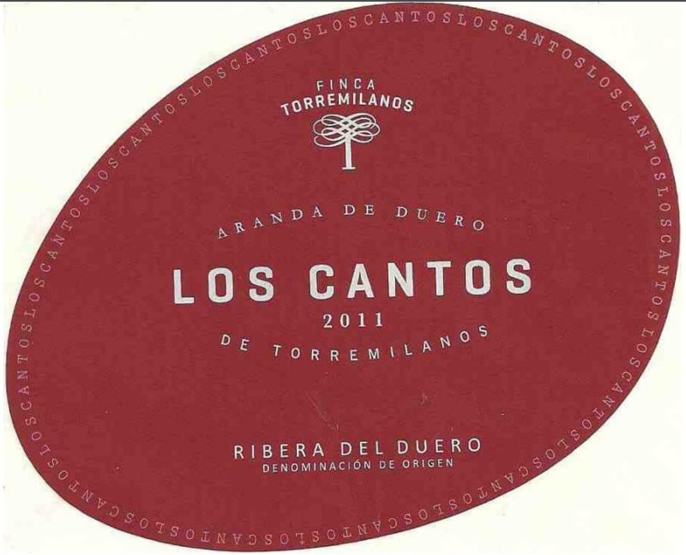 Penalba Lopez Los Cantos de Torremilanos 2011 Front Label