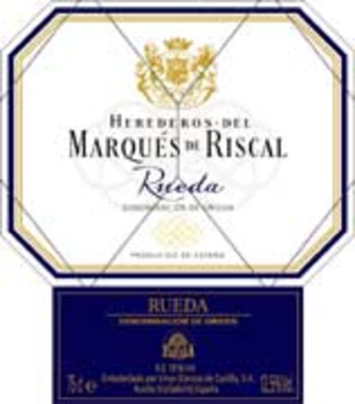 Marques de Riscal Rueda Verdejo 2003 Front Label
