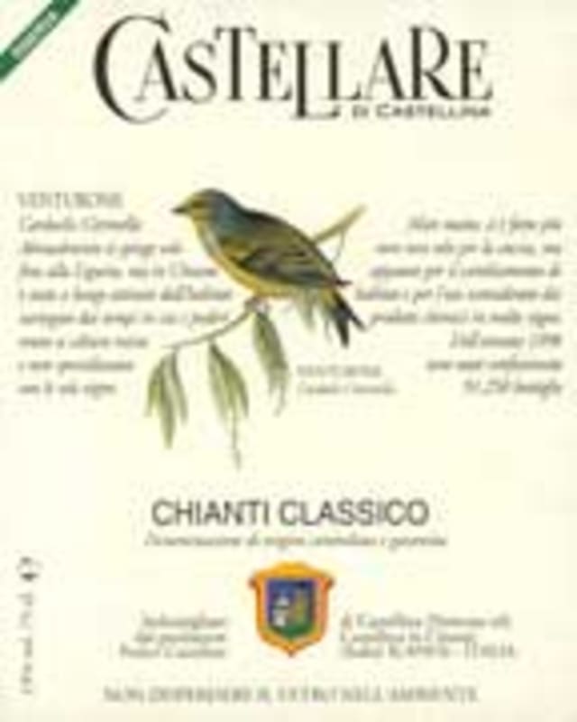 Castellare Chianti Classico Riserva 2000 Front Label