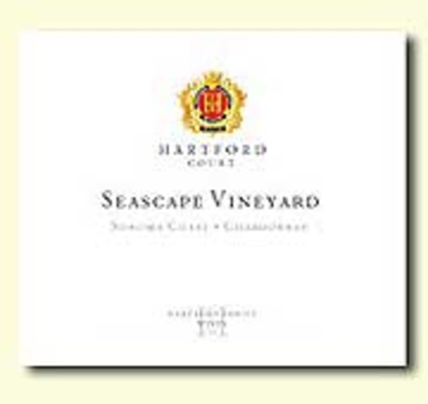 Hartford Court Seascape Vineyard Chardonnay 2002 Front Label