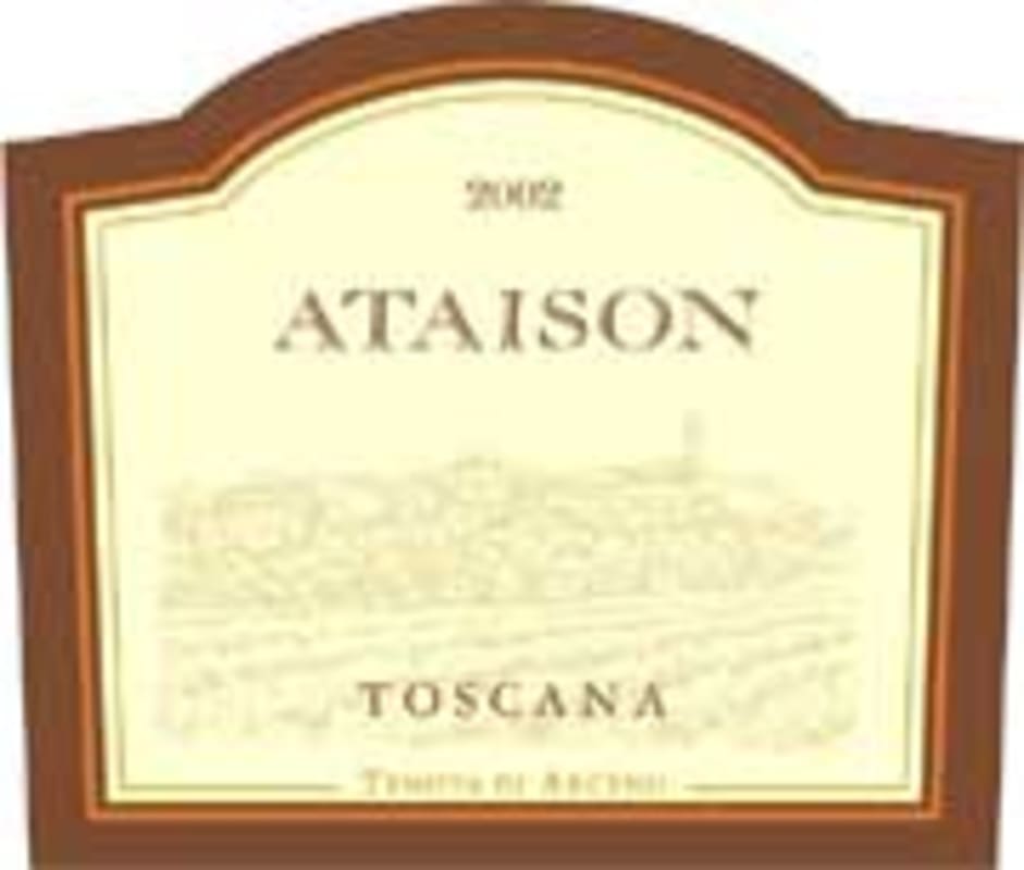 Tenuta di Arceno Ataison 2002 Front Label
