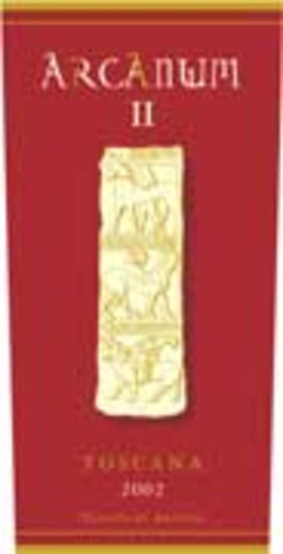 Tenuta di Arceno Arcanum II 2002 Front Label