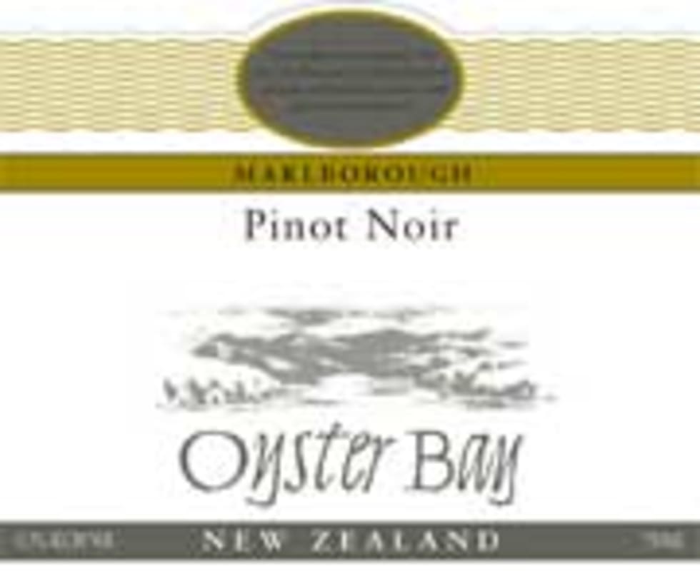 Oyster Bay Marlborough Pinot Noir 2003 Front Label