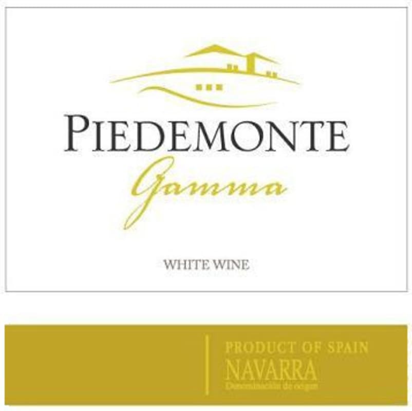 Piedemonte Gamma Blanco 2009 Front Label