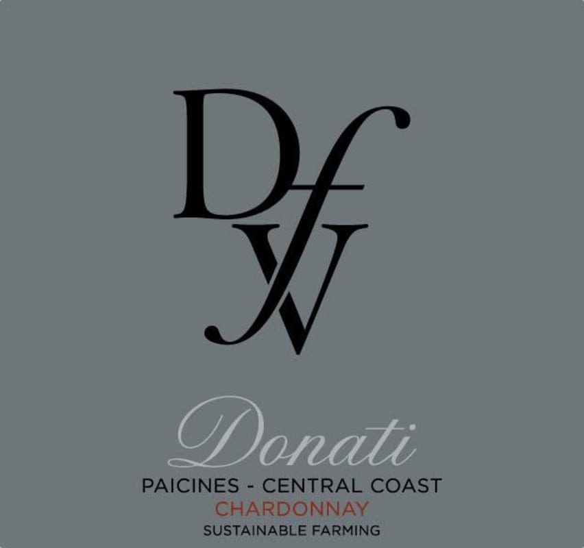 Donati Family Vineyards Chardonnay 2014 Front Label