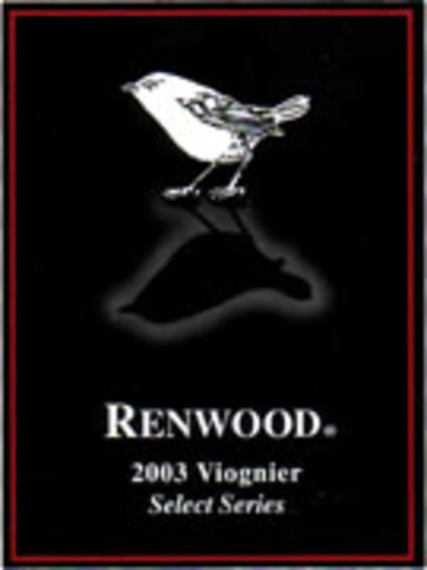 Renwood Select Series Viognier 2003 | Wine.com