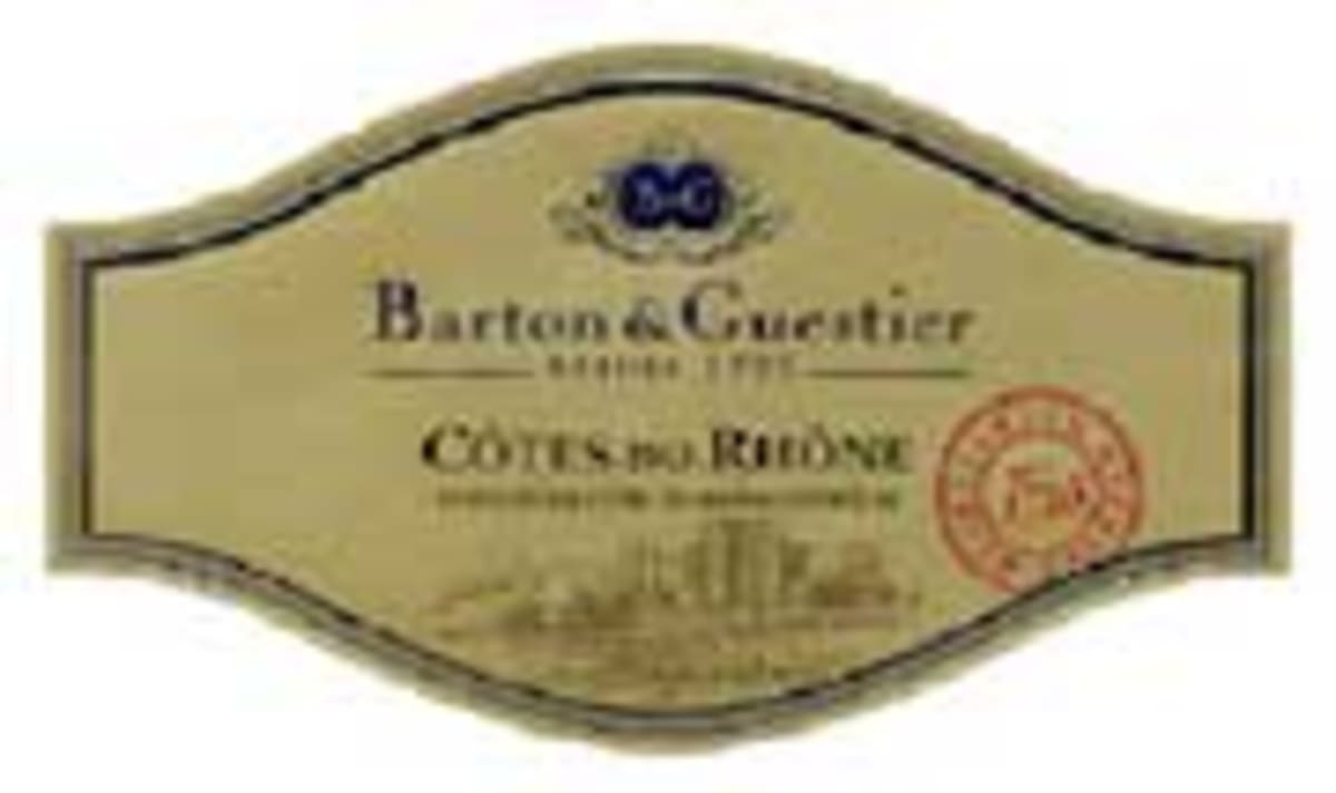 Barton & Guestier Cotes du Rhone 2002 Front Label