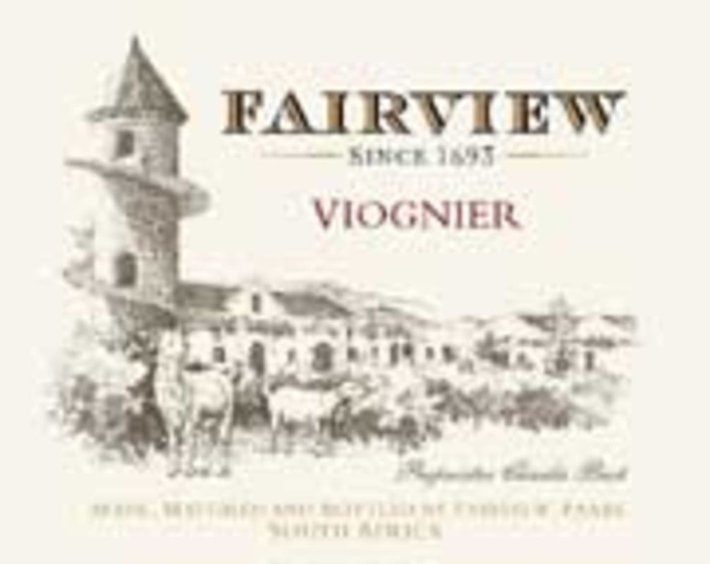 Fairview Viognier 2003 Front Label