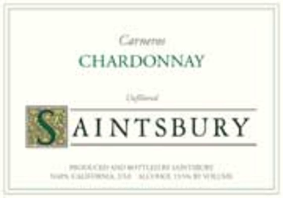 Saintsbury Chardonnay 2003 Front Label