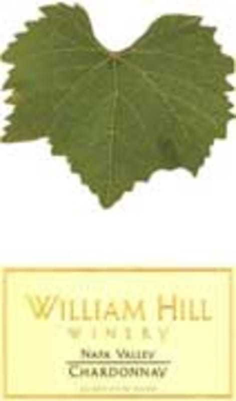 William Hill Napa Valley Chardonnay 2002 Front Label