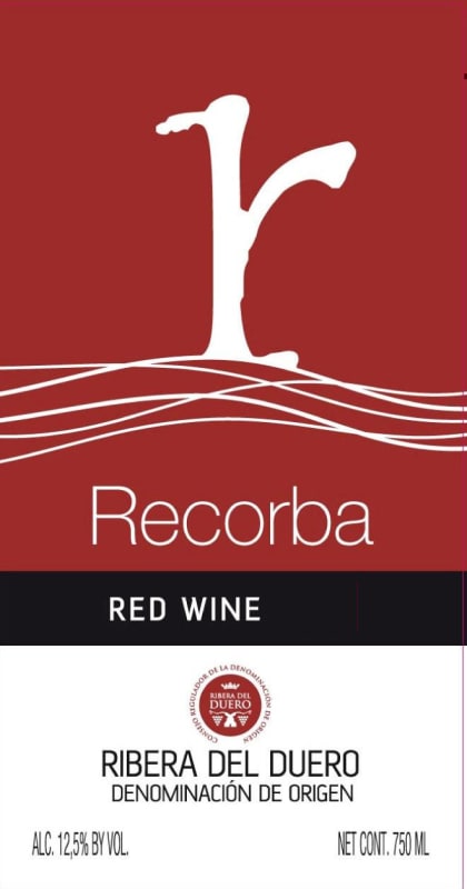 Pradorey Recorba Tinto 2008 Front Label