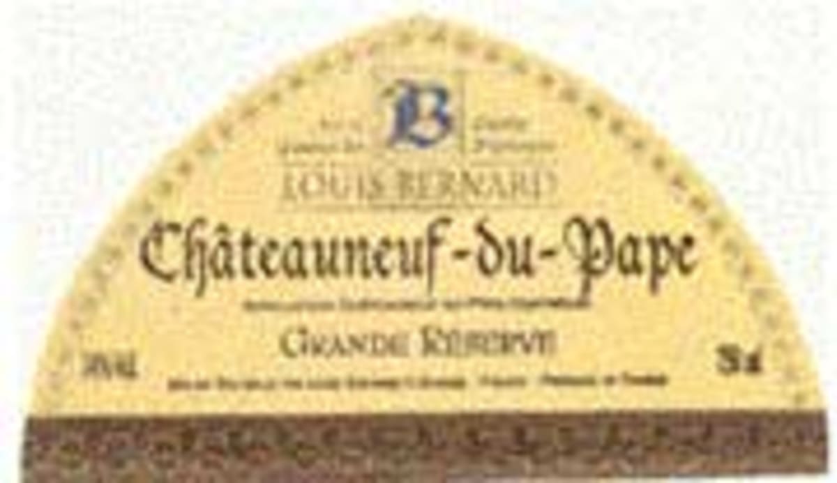 Louis Bernard Chateauneuf-du-Pape 1998 Front Label