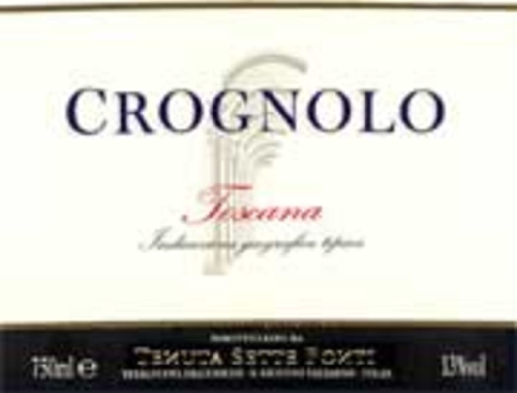 Tenuta Sette Ponti Crognolo 2001 Front Label