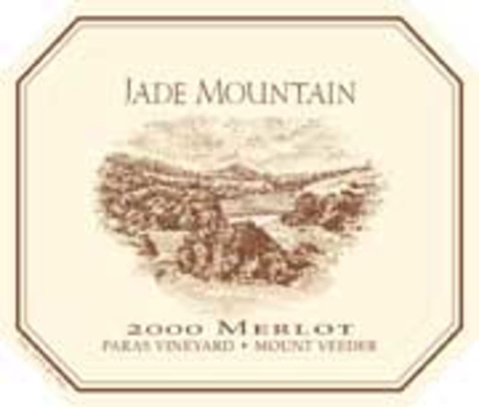 Jade Mountain Paras Vineyard Merlot (1.5 Liter) 2000 Front Label
