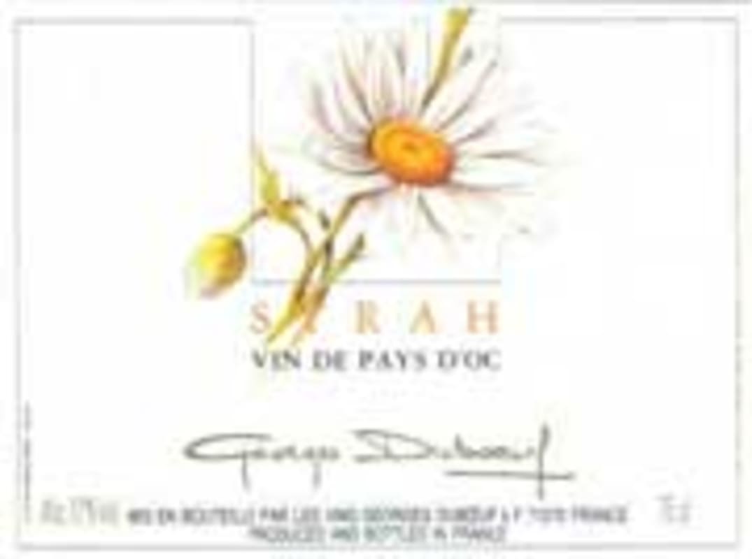 Duboeuf Syrah Vin de Pays d'Oc 2002 Front Label