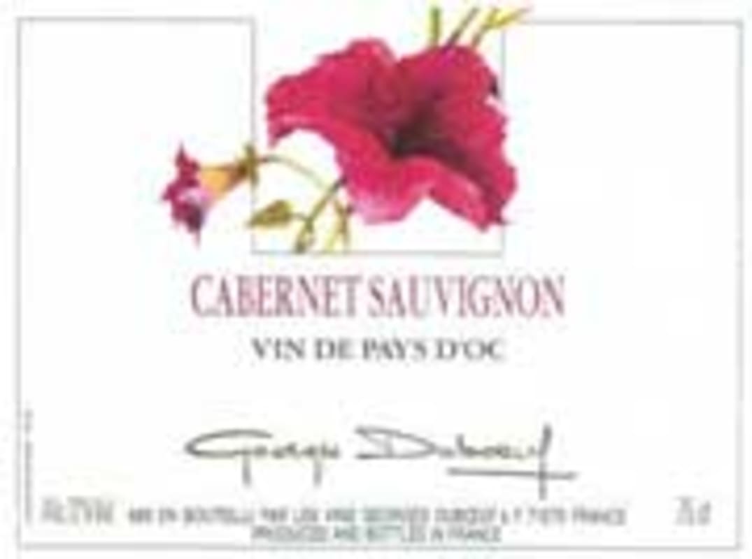 Duboeuf Cabernet Sauvignon 2002 Front Label